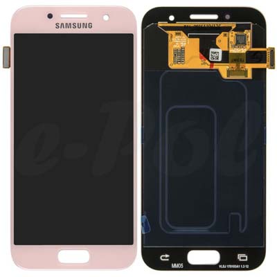 Lcd Display Touch Screen Samsung Sm-A320 Galaxy A3 2017 Rosa Gh97-19732D