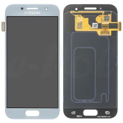 Lcd Display Touch Screen Samsung Sm-A320 Galaxy A3 2017 Blue Gh97-19732C