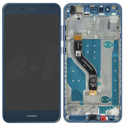 Display Lcd + Touch Screen Per Huawei P10 Lite Blu.