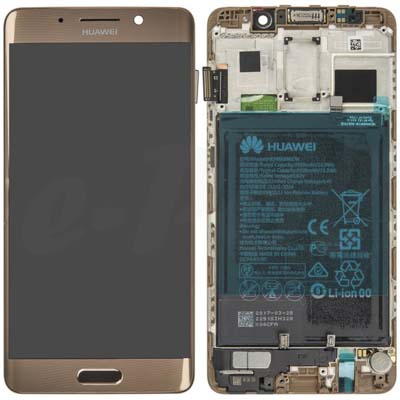 Lcd + Touch + Frame + Batteria Per Huawei Mate  Pro 9