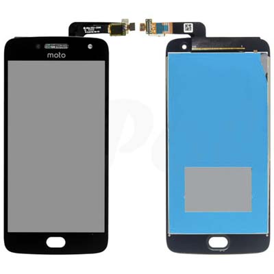 Schermo Lcd + Touch Per Xt1684, Xt1687 Motorola Moto G5 Plus - Nero