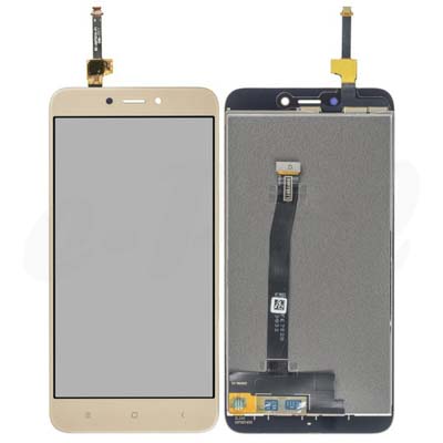 Lcd + Touch + Frame Per Redmi 4X Dual Sim - Oro