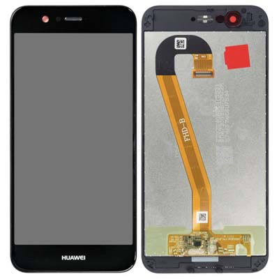 Display Lcd + Touch Screen + Small Parts Per Huawei Nova 2 Blu 02351Kyp Service Pack