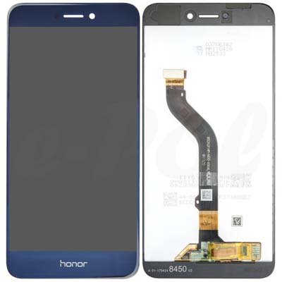 Lcd + Touch Screen Per Ale L04, L21 Ale Huawei P8 Lite - Blu