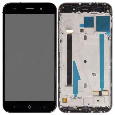 Lcd + Touch + Frame Per Zte Blade D6, V6, X7 Nero