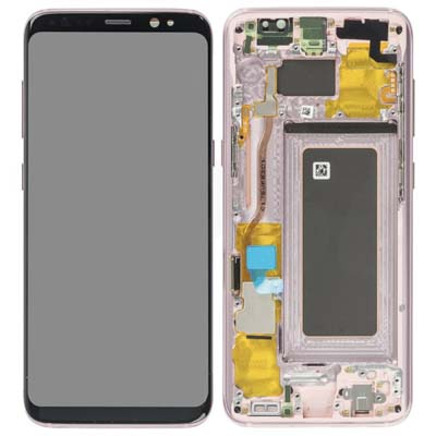 Lcd + Touch Screen Per Samsung Galaxy G950F S8 - Rosa