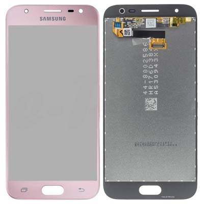 Lcd + Touch Screen Per Samsung Galaxy J330F J3 2017 - Rosa