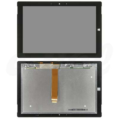 Lcd + Touch Screen Per Microsoft Surface 3 - Nero