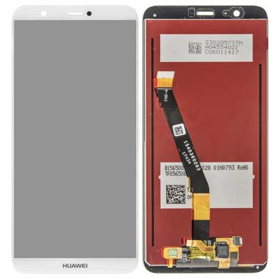 Lcd + Touch Screen Per (Fig-L31) Huawei P Smart - Bianco No Logo