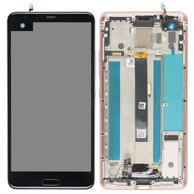 Lcd + Touch + Cornice Per Htc U Ultra - Cosmetic Pink