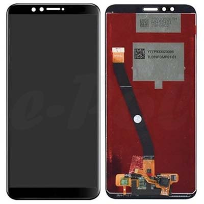 Lcd + Touch Per Fla-Al00, Al10, Al20 Huawei Y9 (2018) - Nero