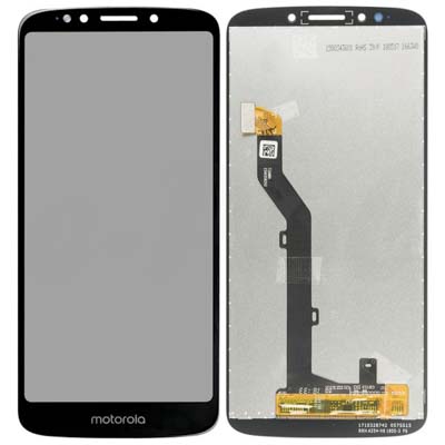 Lcd + Touch Per Motorola Moto G6 Play - Flash Grey