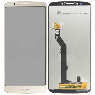 Lcd + Touch Per Motorola Moto G6 Play - Oro