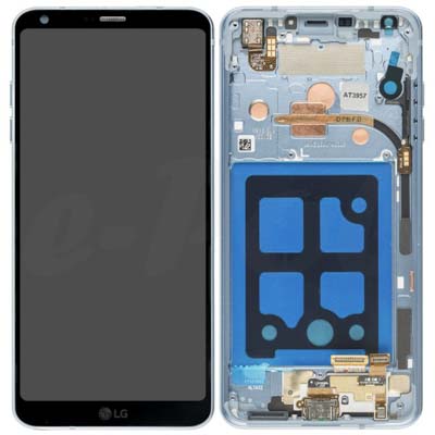 Lcd + Touch + Frame Per H870 Lg G6 - Marine Blu