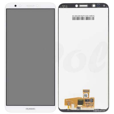 Lcd + Touch Per Huawei Y7 2018 - Bianco