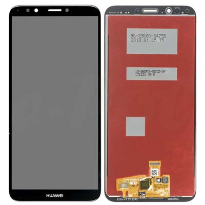 Lcd + Touch Per Huawei Y7 2018 - Nero