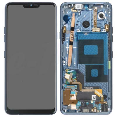 Lcd + Touch + Frame Per (G710Em) Lg G7 Thinq - New Moroccan Blue