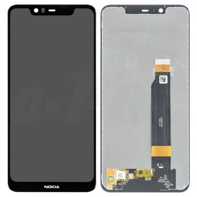 Lcd + Touch Per Nokia 5.1 Plus - Night Nero