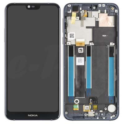 Lcd + Touch + Frame Per (Ta-1095),(Ta-1100) Nokia 7.1 - Blu