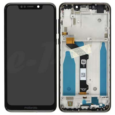 Lcd + Touch + Frame Per Xt1941 Motorola One - Nero