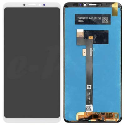 Lcd + Touch Per Xiaomi Mi Max 3 - Bianco - Compatibile