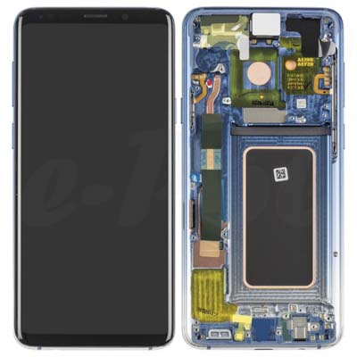 Lcd + Touch Per G965F, G965Fd Samsung Galaxy S9+, S9+ Duos - Polaris Blue