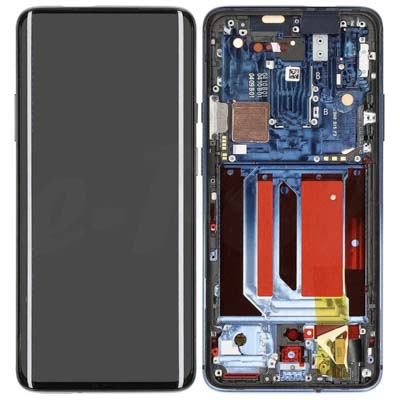 Lcd + Touch + Frame Per Gm1910 Oneplus 7 Pro Dual Sim - Blu