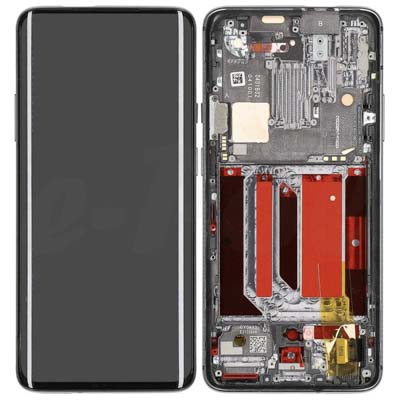 Lcd + Touch + Frame Per Gm1910 Oneplus 7 Pro Dual Sim - Grigio