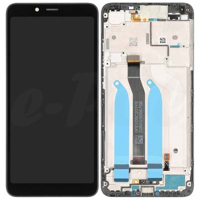 Lcd + Touch + Frame Per Xiaomi Redmi 6 - Nero