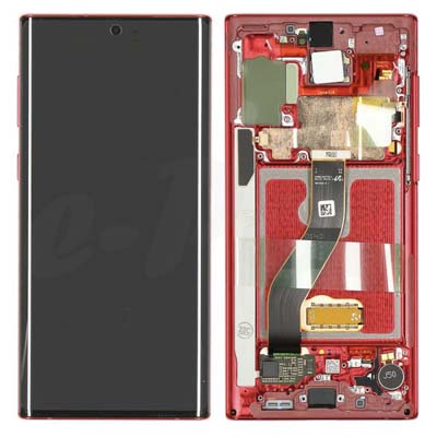 Lcd + Touch Per N970F Samsung Galaxy Note 10 - Rosso