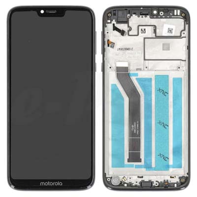 Lcd + Touch + Frame Per Xt1955 Motorola Moto G7 Power - Nero