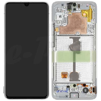 Lcd + Touch + Frame Per A908F Samsung Galaxy A90 5G - Bianco