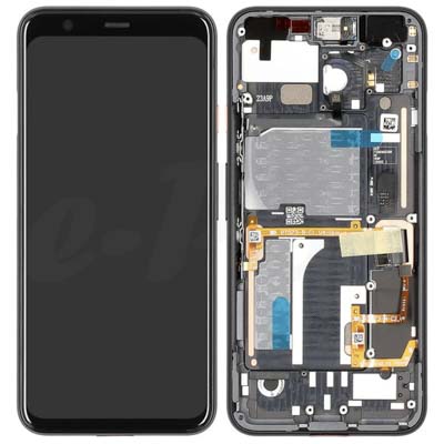 Lcd + Touch + Frame Per Google Pixel 4 - Arancione