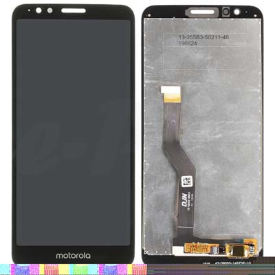 Lcd + Touch Per Xt2005 Motorola Moto E6 - Nero