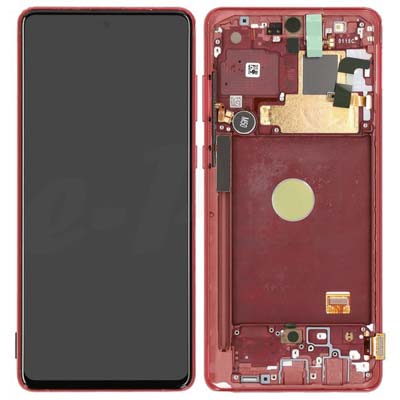 Lcd + Touch Per N770F Samsung Galaxy Note 10 Lite - Rosso