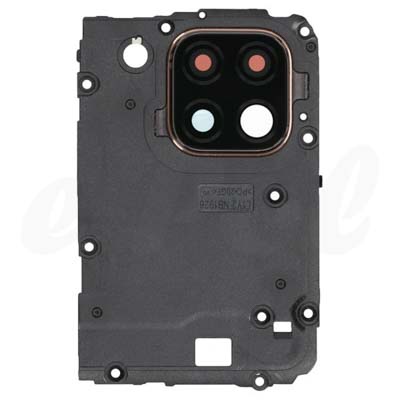 Frame Mainboard + Vetrino Fotocamera + Cornice per JNY-L21A Huawei P40 Lite - midnight nero