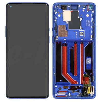 Lcd + Touch Per Oneplus 8 Pro - Ultramarine Blue