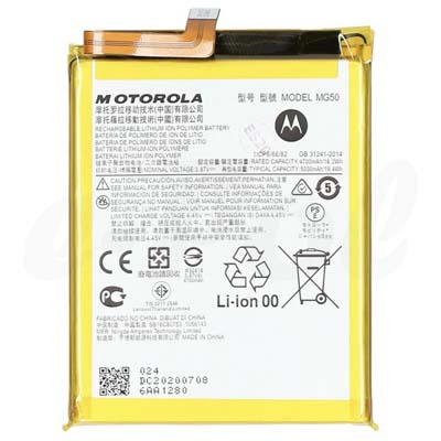 Batteria Ai Polimeri Di Litio Motorola Mg50 Per Xt2087 Motorola Moto G9 Plus