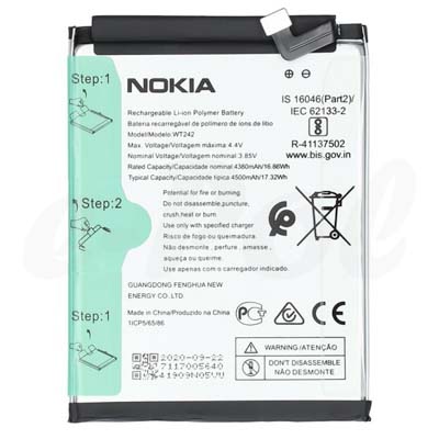 Batteria Nokia Agli Ioni Di Litio Per Ta-1270, Ta-1275 Nokia 2.4