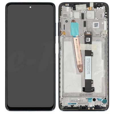 Lcd + Touch + Frame Per Xiaomi Poco X3 Nfc - Grigio Shadow Gray 560003J20C00