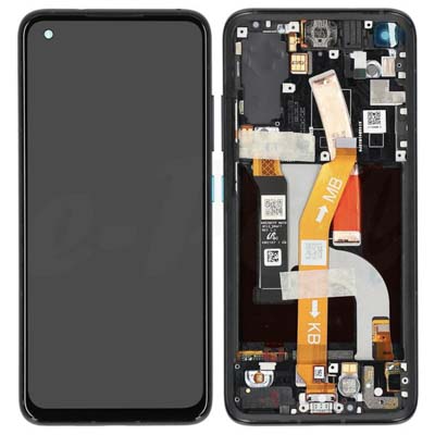 Lcd + Touch + Frame Per Asus Zenfone 8 - Nero Ossidiana