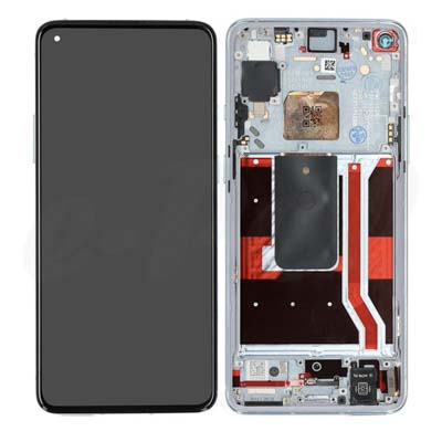 Lcd + Touch + Frame Per Kb2003 Oneplus 8T - Lunar Silver