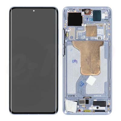 Lcd + Touch + Frame Per 2201123G, 2112123Ag Xiaomi 12, 12X - Blue