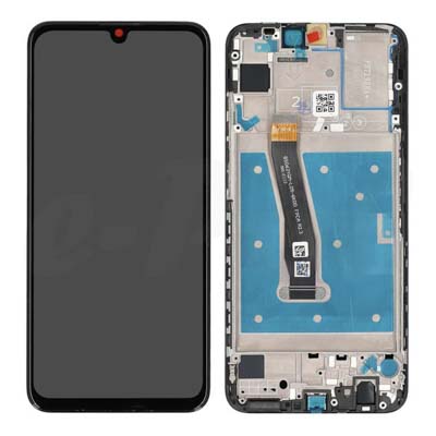 Lcd + Touch + Frame Per Pot-L21, Pot-Lx1, Ine-Lx1 Huawei P Smart, P Smart 2020,  P Smart (2019) - Black