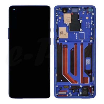 Lcd + Touch + Frame Per In2020 Oneplus 8 Pro - Ultramarine Blue