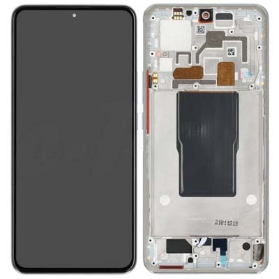 Lcd + Touch + Frame Per 22071212Ag Xiaomi 12T - Silver