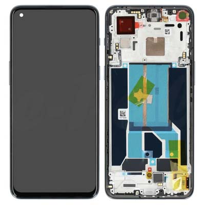 Lcd + Touch + Frame Per Cph2399 Oneplus Nord 2T - Grey Shadow