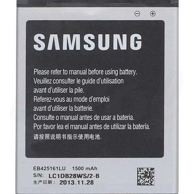 BATTERIA EB425161LU PER SAMSUNG GALAXY TREND GT S7560 PLUS S7580 1500 mAh