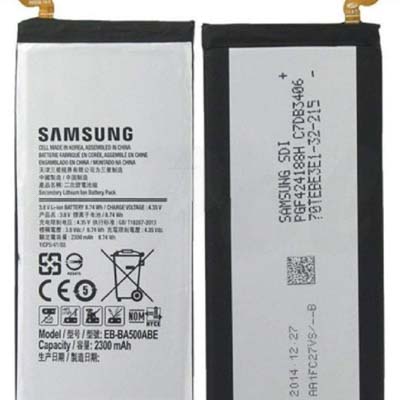 BATTERIA EB-BA500ABE PER SAMSUNG GALAXY A5 2015 SM A500 A500F 2300 MAh