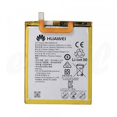 BATTERIA ORIGINALE SERVICE 100% HB416683ECW HUAWEI NEXUS 6P H1511 3450 MAh